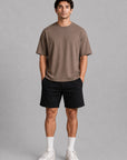 MEN OVERSIZED DOUBLE KNIT T-SHIRT
