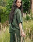 OVERSIZED SHIRT- 100% LINEN