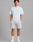 MEN OVERSIZED DOUBLE KNIT T-SHIRT