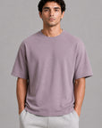 MEN OVERSIZED DOUBLE KNIT T-SHIRT