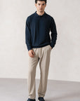 REFINED POLO SWEATER