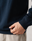 REFINED POLO SWEATER