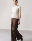 ESSENTIAL MOCK NECK SWEATER