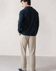 REFINED POLO SWEATER