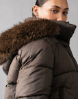 MOCK NECK PUFFER JACKET
