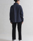 BRUSHED SCUBA ZIP UP JACKET
