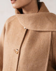 SCARF COLLAR JACKET