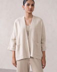 LIGHTWEIGHT OPEN CARDIGAN