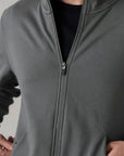 EVERYDAY ZIP UP-DOUBLE KNIT