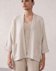 LIGHTWEIGHT OPEN CARDIGAN