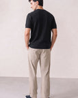 SWEATER KNIT CREWNECK-100% COTTON