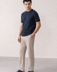 SWEATER KNIT CREWNECK-100% COTTON