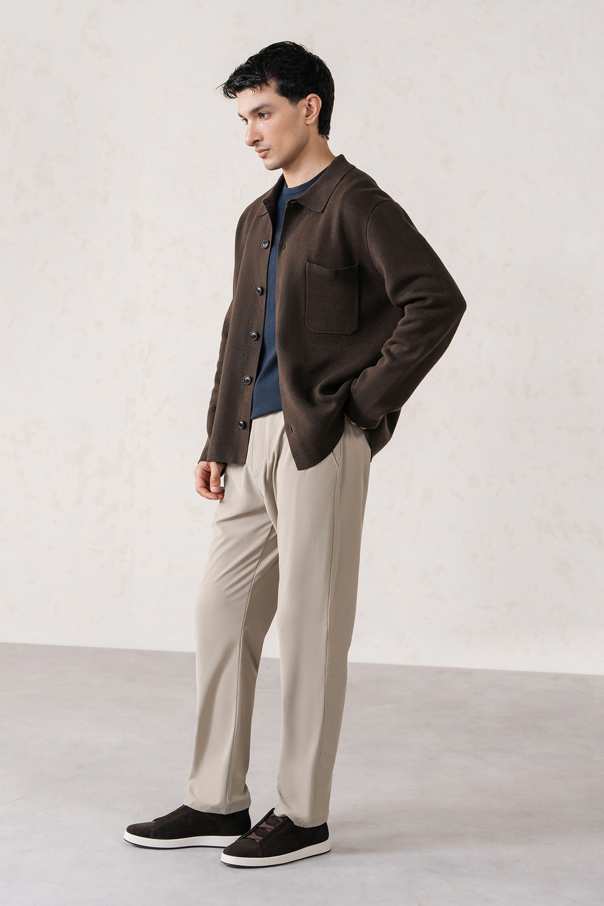 SWEATER KNIT JACKET
