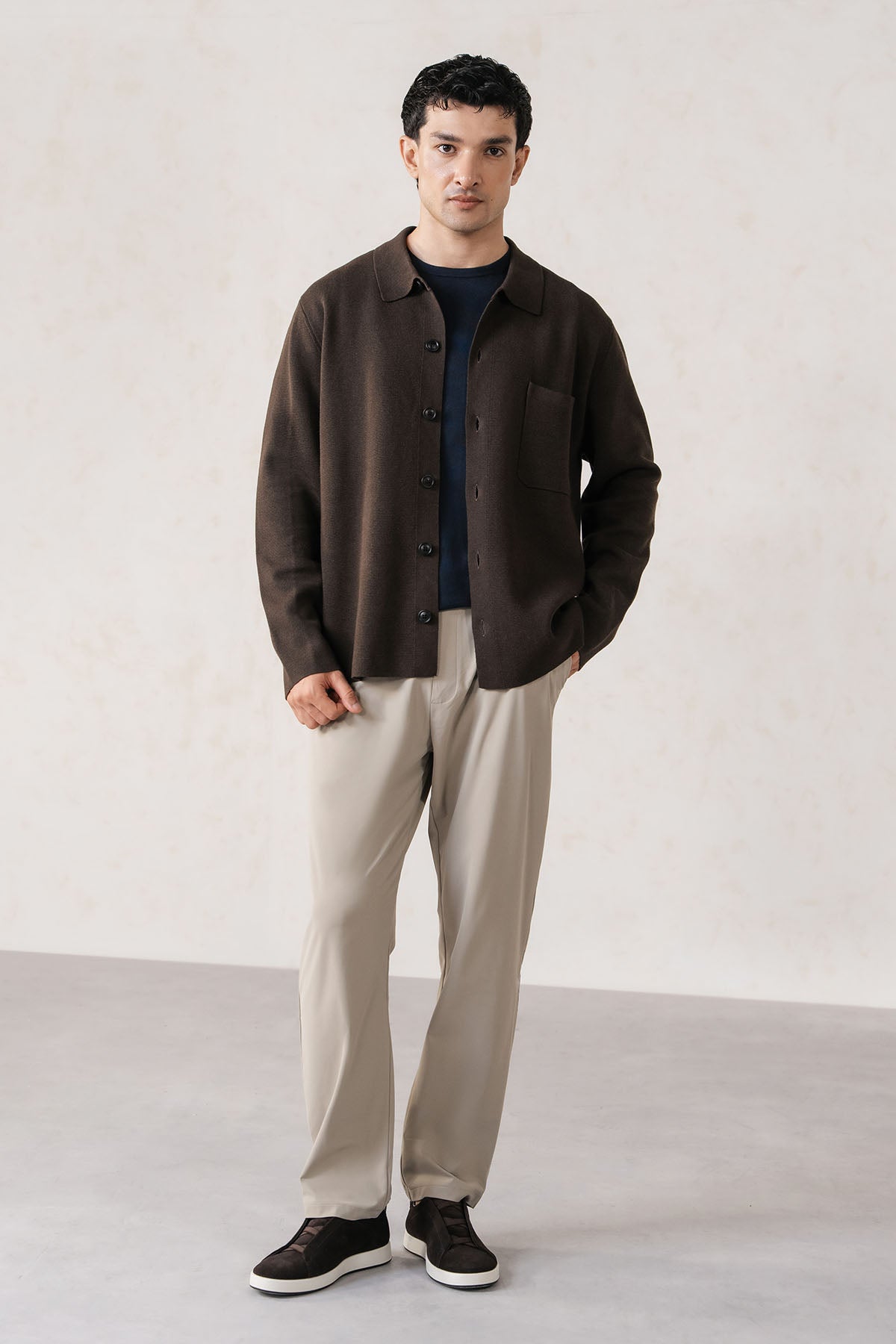SWEATER KNIT JACKET