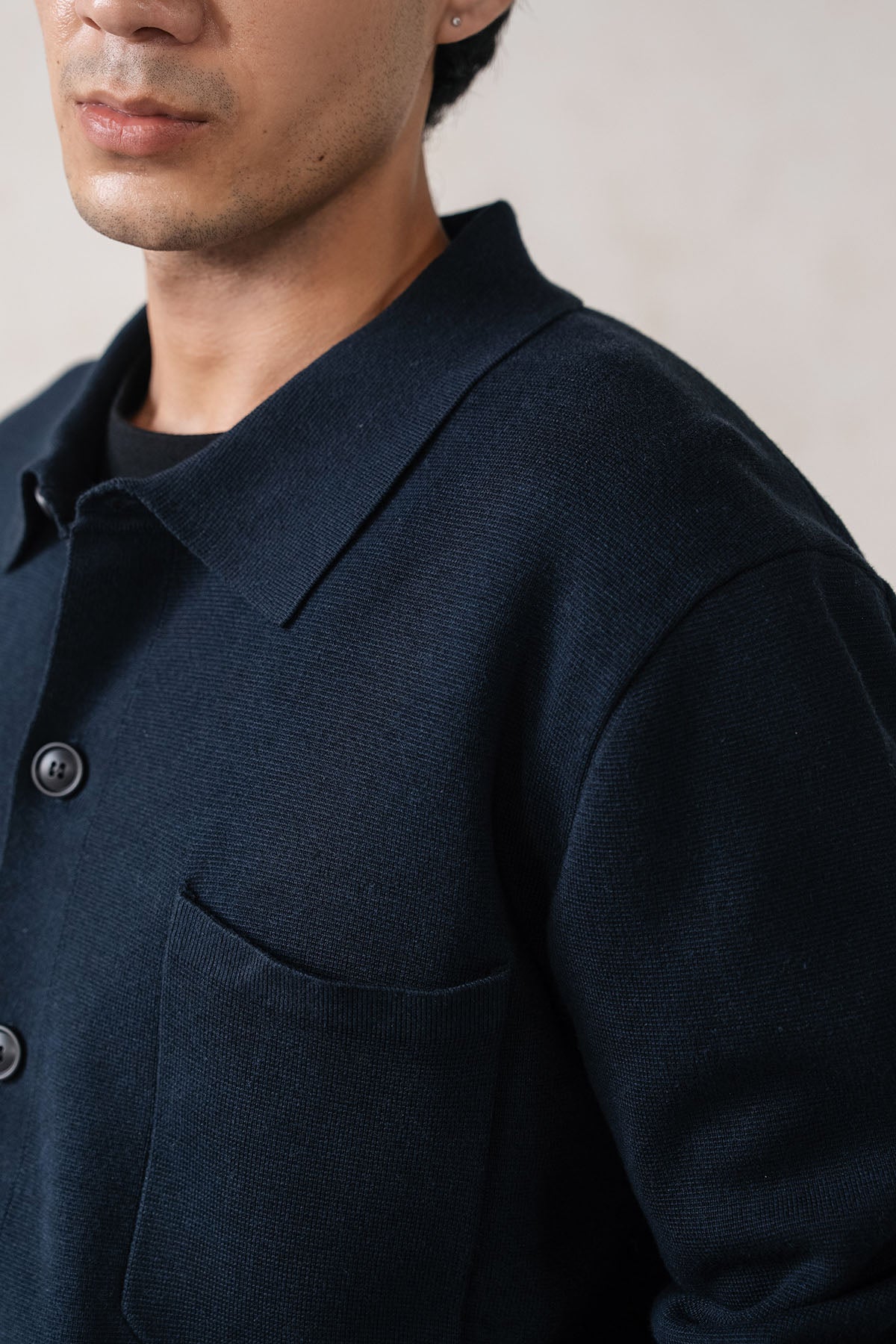SWEATER KNIT JACKET