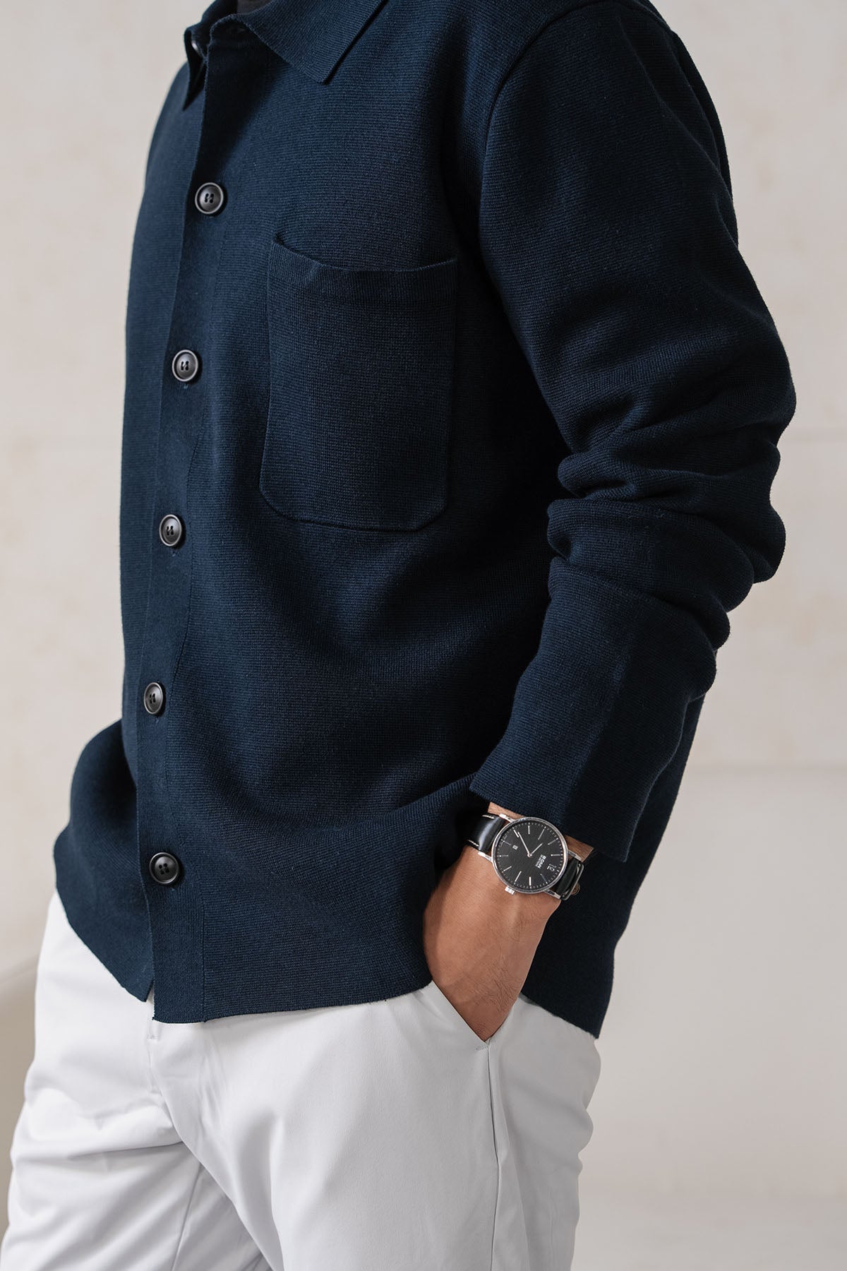 SWEATER KNIT JACKET