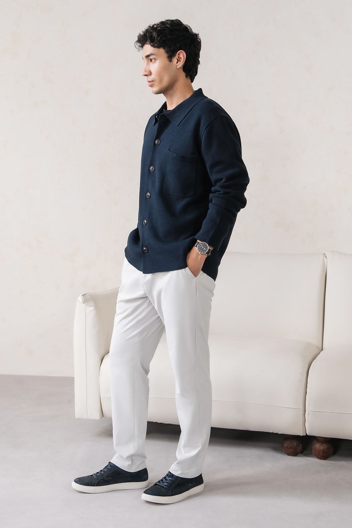 SWEATER KNIT JACKET