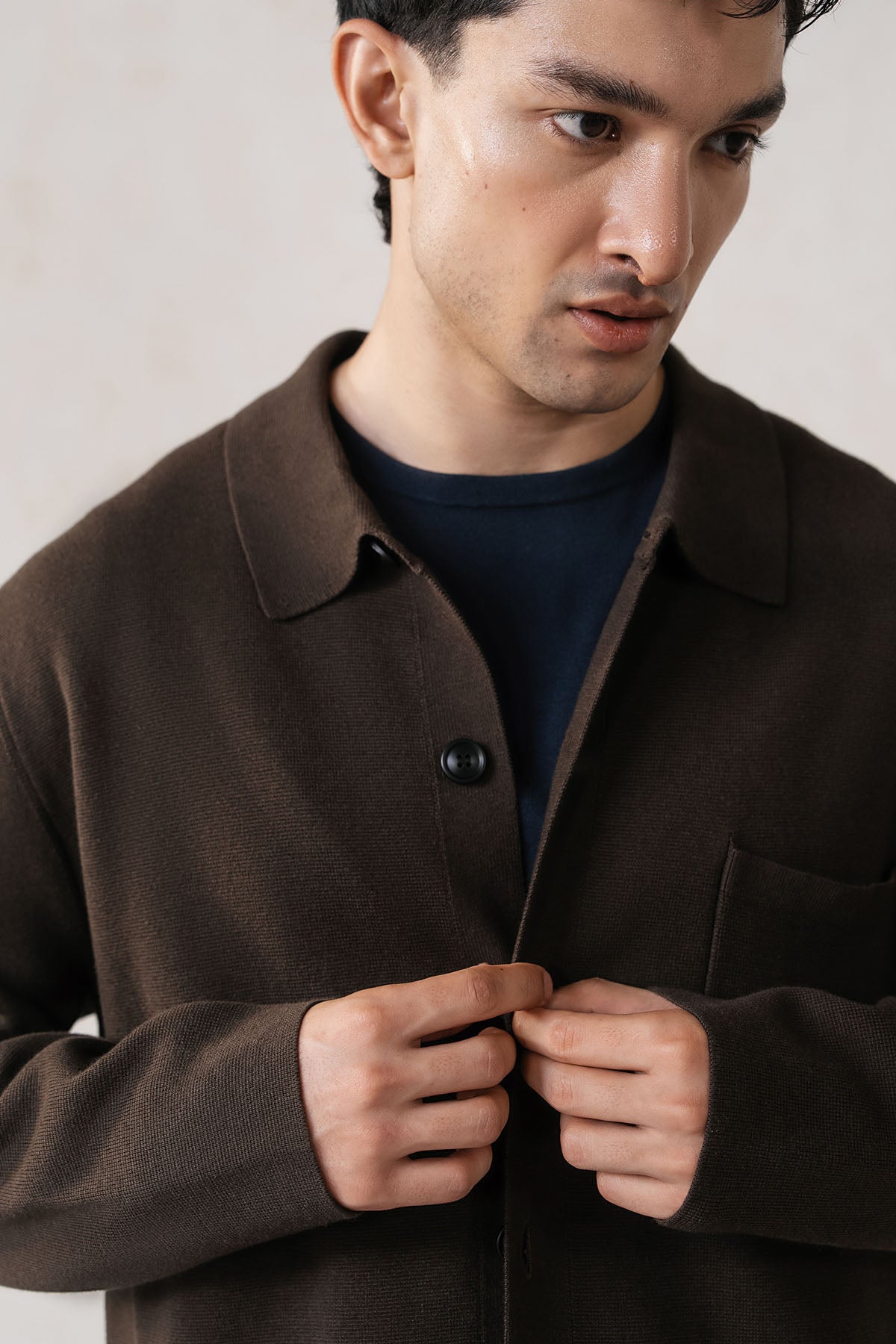 SWEATER KNIT JACKET