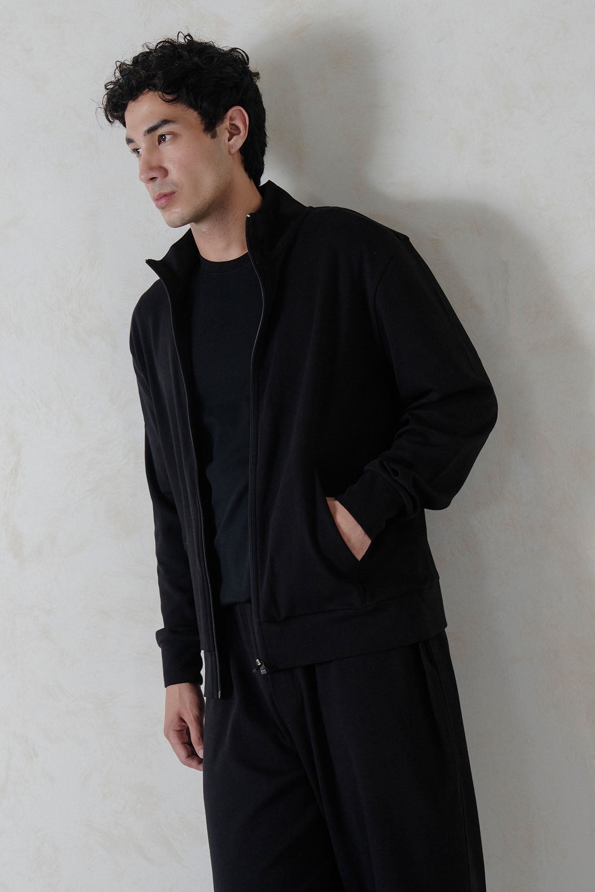 EVERYDAY ZIP UP-DOUBLE KNIT