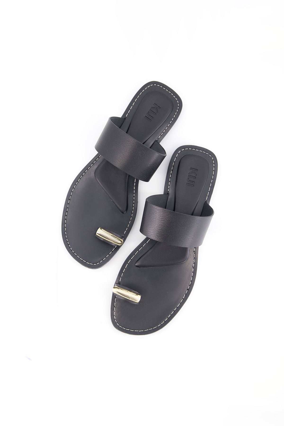 TOE RING FLAT SANDALS