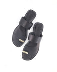 TOE RING FLAT SANDALS