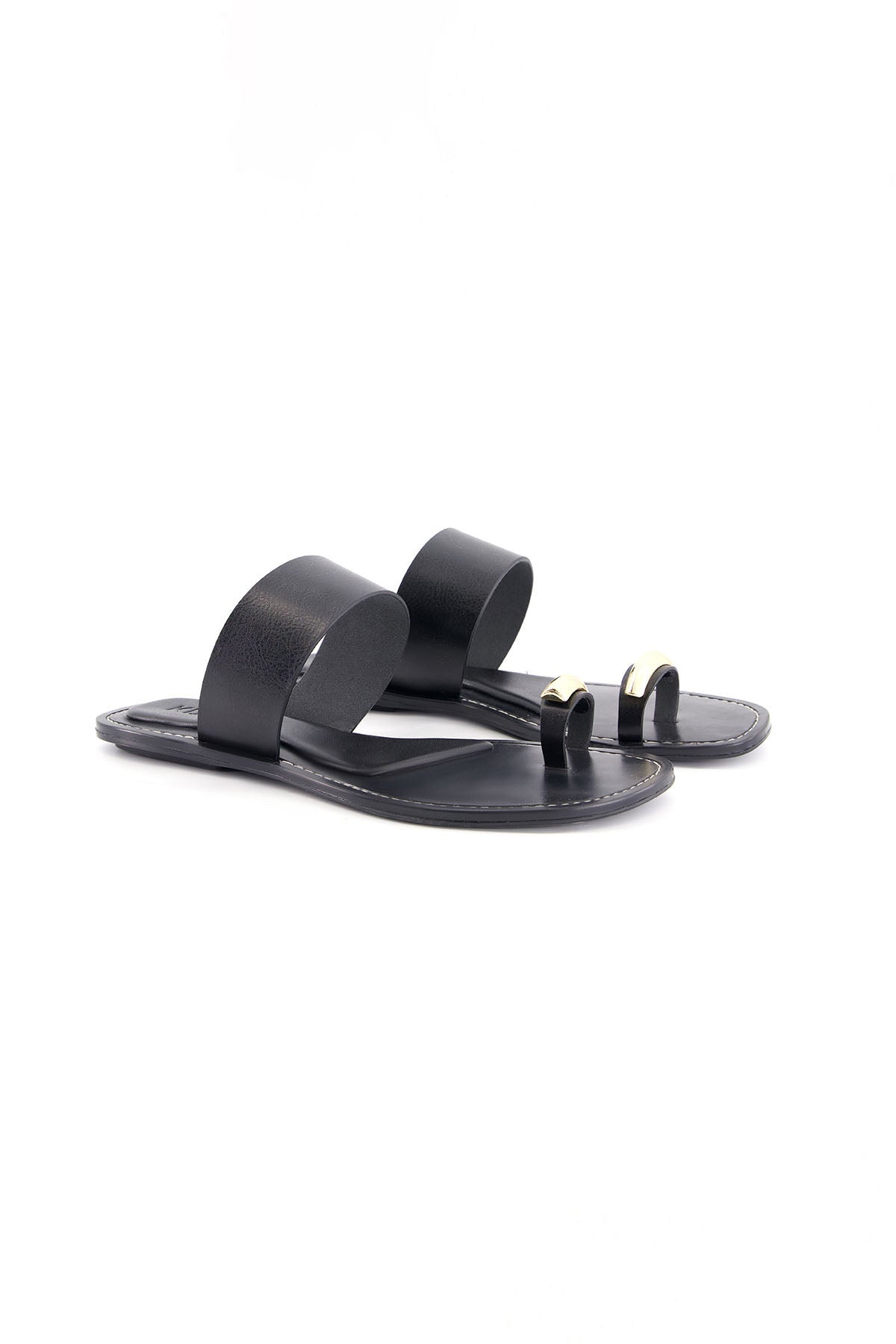 TOE RING FLAT SANDALS