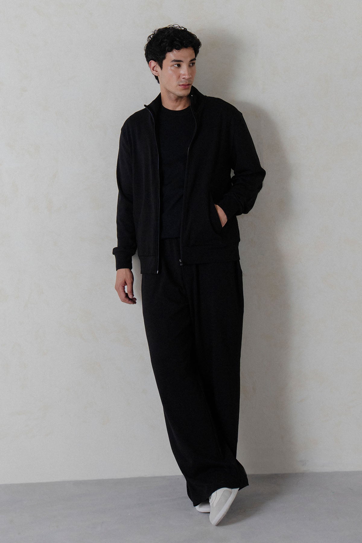 EVERYDAY ZIP UP-DOUBLE KNIT