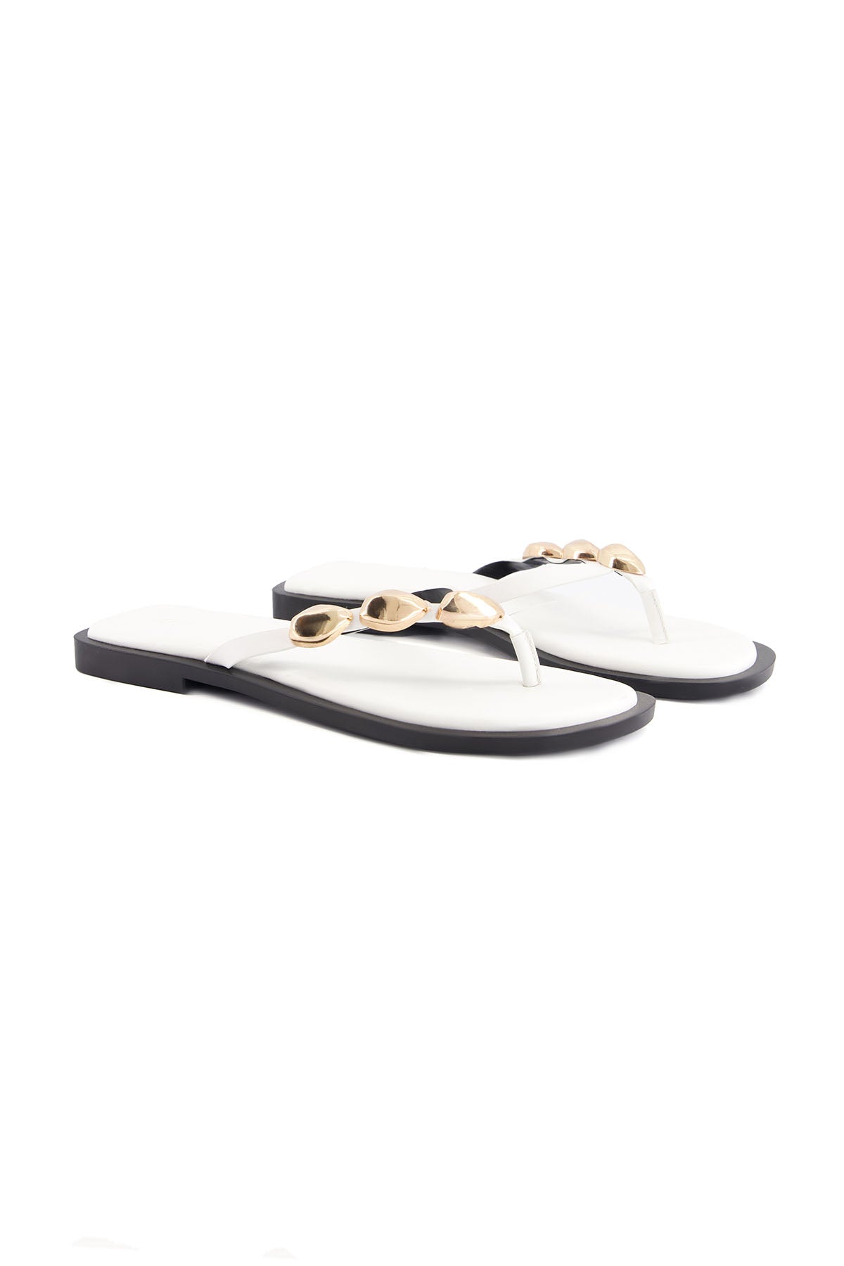 CHAIN STRAP SANDALS
