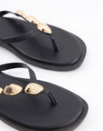 CHAIN STRAP SANDALS