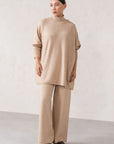 MOCKNECK OVERSIZED SWEATER