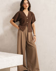 SHORT SLEEVE KNIT CARDIGAN