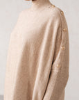 MOCKNECK OVERSIZED SWEATER