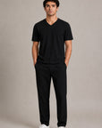 T-SHIRT V-NECK SUPIMA COTTON
