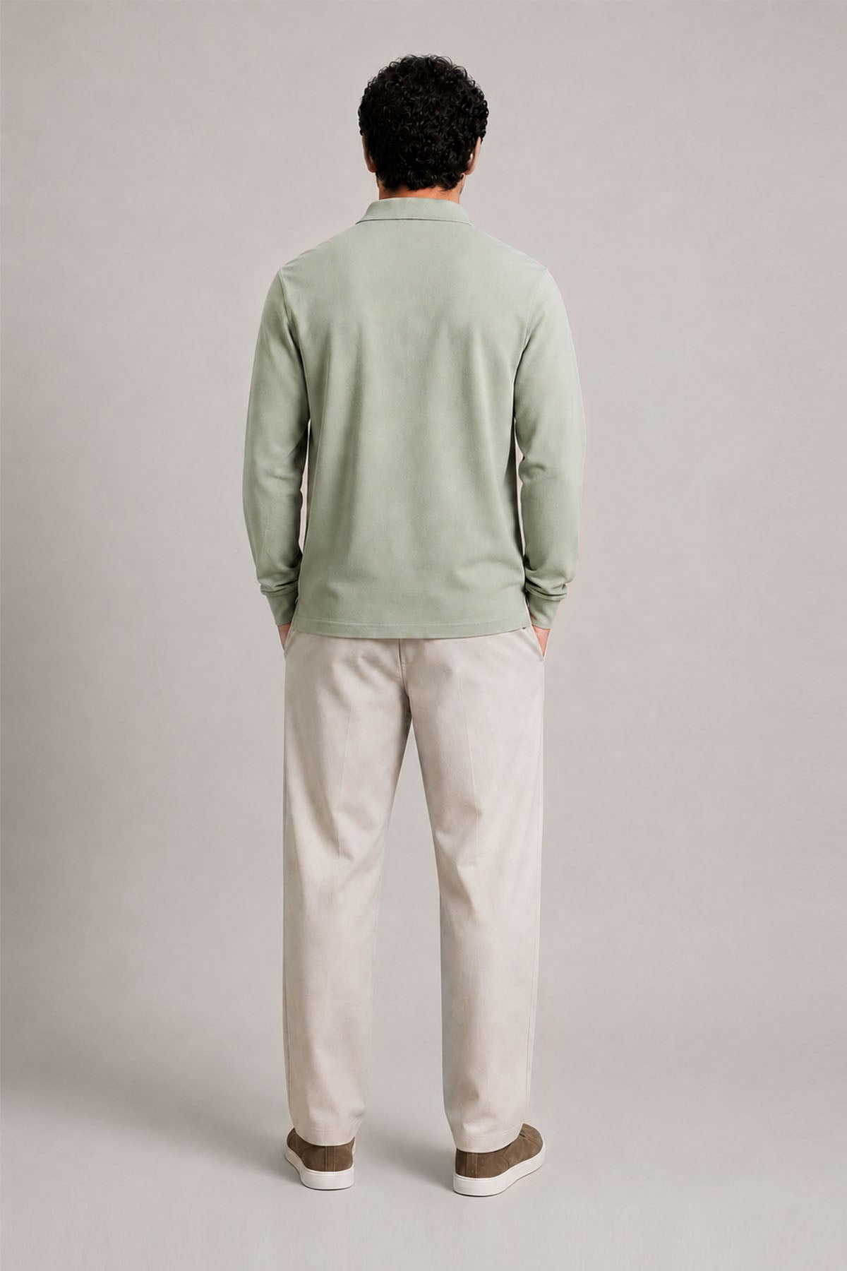 FULL SLEEVE SUPIMA POLO T-SHIRT
