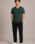 T-SHIRT V-NECK SUPIMA COTTON