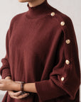 MOCKNECK OVERSIZED SWEATER