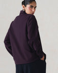 RELAXED QUARTER ZIP-CLOUDFORM