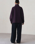RELAXED QUARTER ZIP-CLOUDFORM