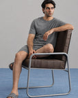 NIGHTSUIT - SHIRT AND SHORTS-100% SUPIMA COTTON