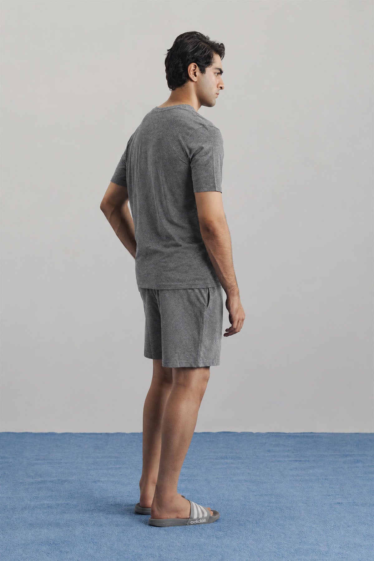 NIGHTSUIT - SHIRT AND SHORTS-100% SUPIMA COTTON