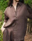 CLASSIC LINEN SHIRT- 100% LINEN