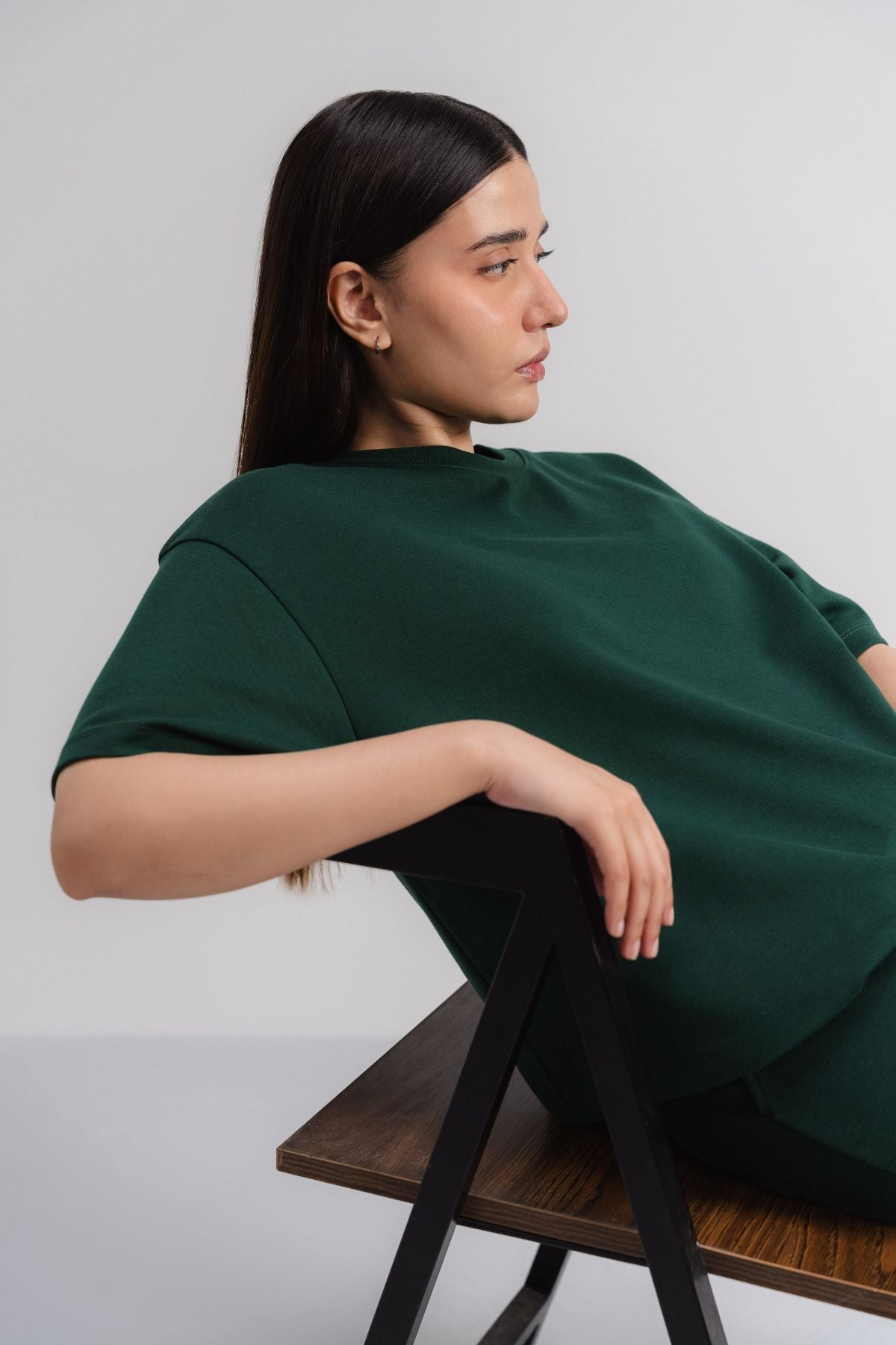 OVERSIZED - DOUBLE KNIT T-SHIRT