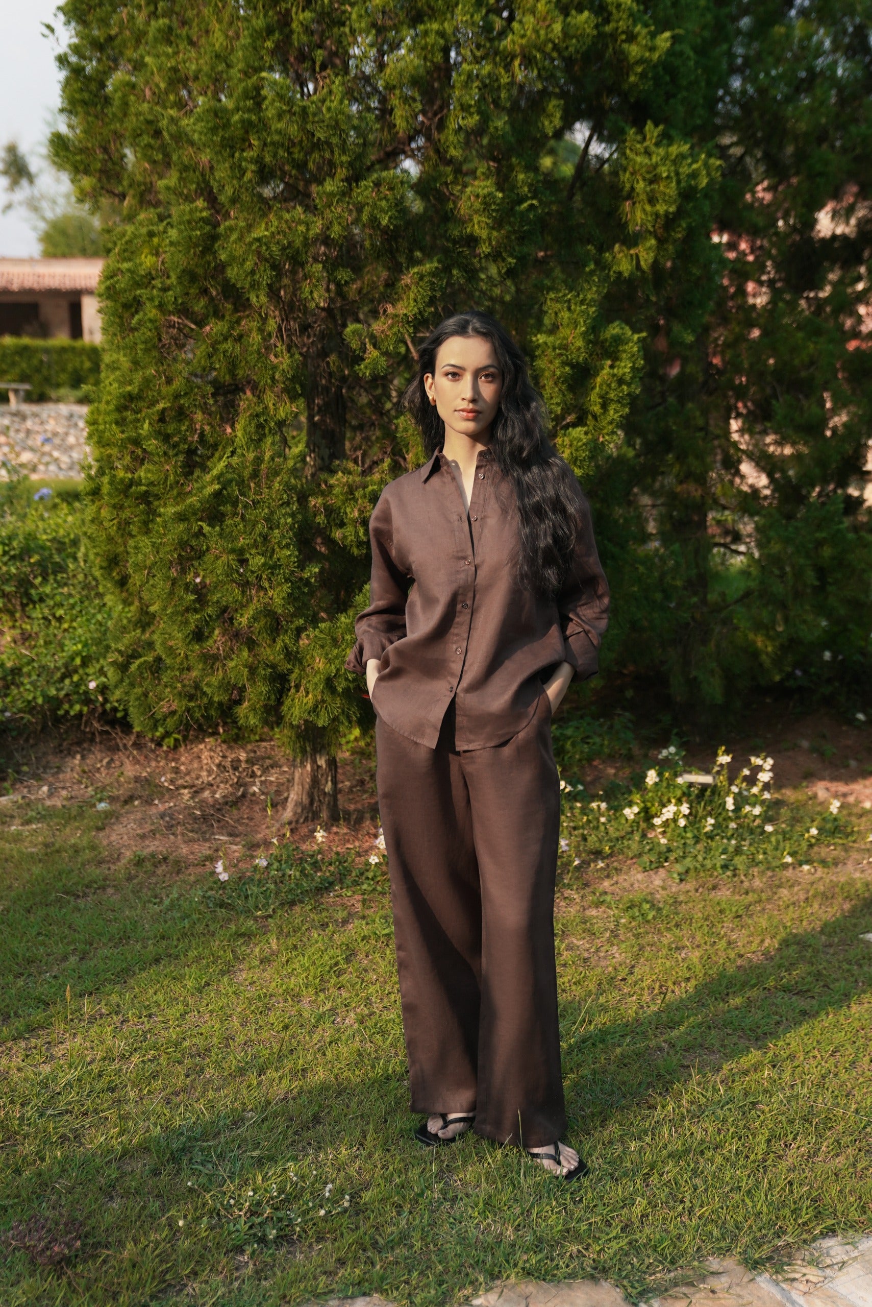 CLASSIC LINEN SHIRT- 100% LINEN