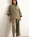 RELAXED LINEN PANTS