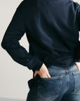 LONG SWEATSHIRT - PIMA TERY