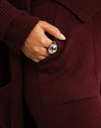 DEEP BURGUNDY KNIT SET