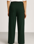 MOVE WIDE TROUSERS-DOUBLE KNIT