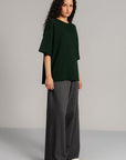 OVERSIZED - DOUBLE KNIT T-SHIRT
