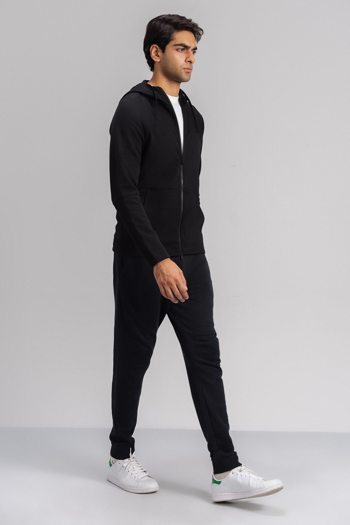 FULL ZIP HOODIE-DOUBLE KNIT