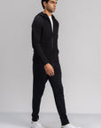 FULL ZIP HOODIE-DOUBLE KNIT